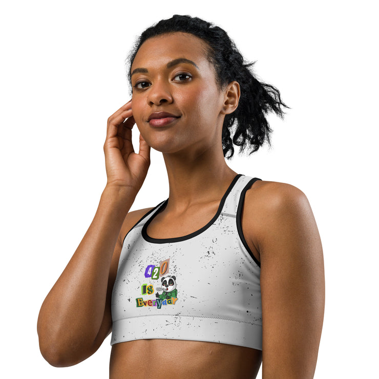 420 IS EVERYDAY Sports bra