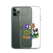 420 is Everyday Clear iPhone® Case