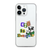 420 is Everyday Clear iPhone® Case